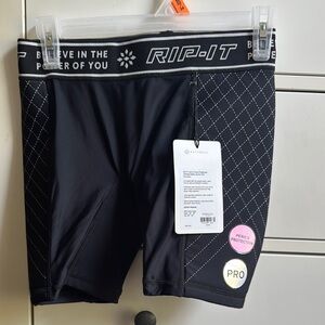 RIP-IT Women's Black Athletic Shorts